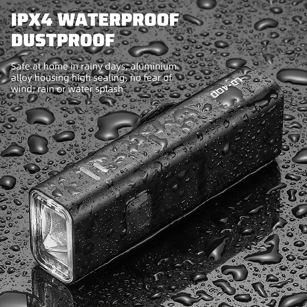 Высокая яркость алюминиевого сплава велосипедный фонарь с высоким люменом USB перезаряжаемый велосипедный фонарь водонепроницаемый дорожный