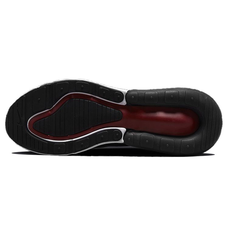 Nike Air Max 270 Антрацитовый Командный Красный Мужские Кроссовки Черный Белый DZ4402-001