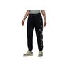 Jordan Brooklyn Fleece FW24 Logo Удобные мягкие трикотажные спортивные штаны из флиса для женщин, цвет черный парусно-белый HJ0209-010