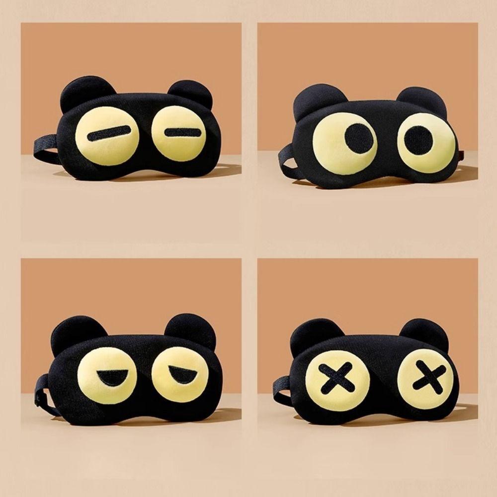 Breathable Funny Anime Eye Cover Adjustable Travel Relax Eyepatch Soft Cartoon Sleep Eye Mask Home