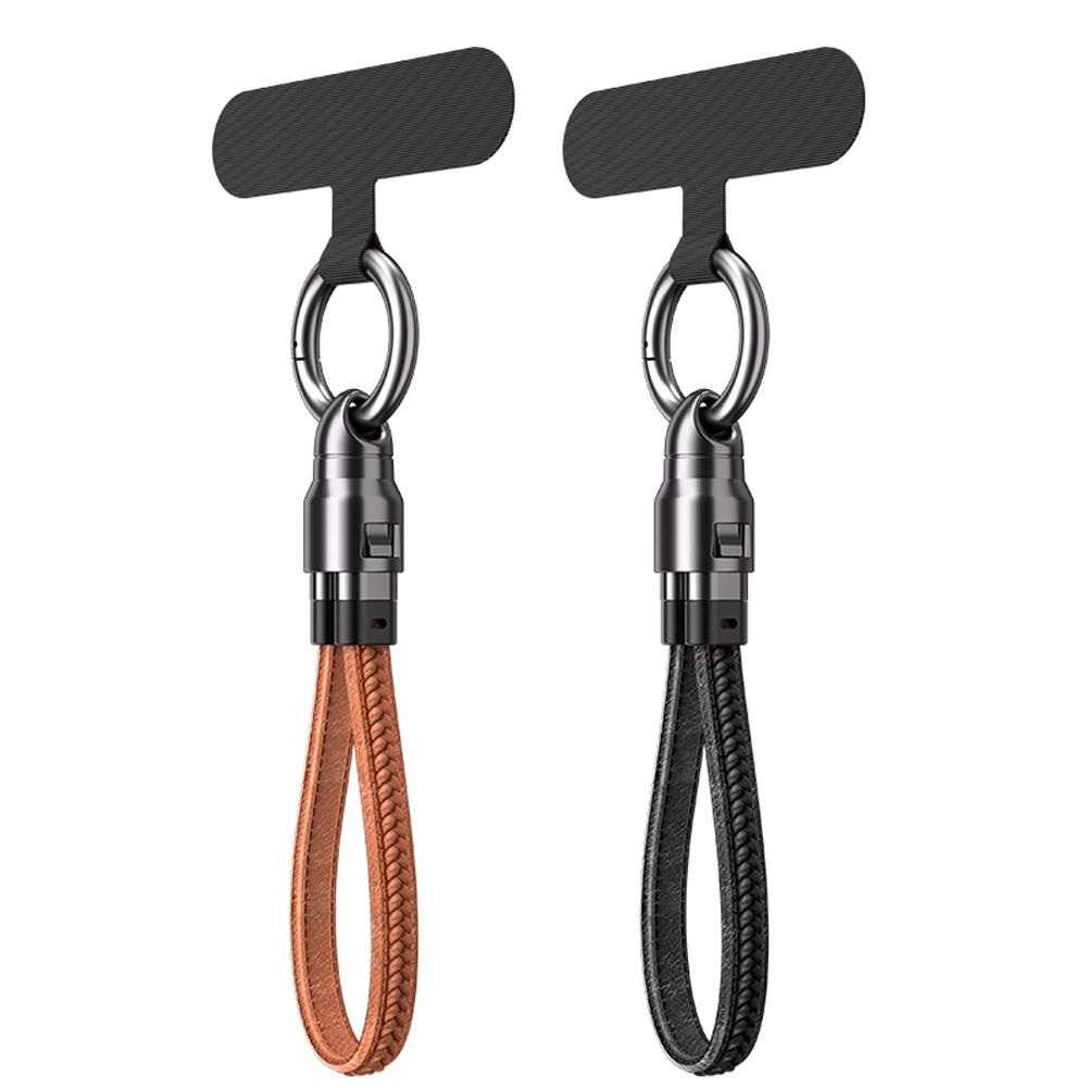 Кабель-брелок USB C для зарядки 240 Вт 2 в 1 5 А с двумя разъемами Type-C для iPhone AirPods Кабель для быстрой зарядки iPad C0A2