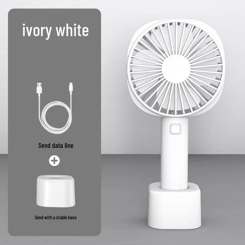 2024 Compact Rechargeable Ultra-Quiet Mini Fan for Office and Travel