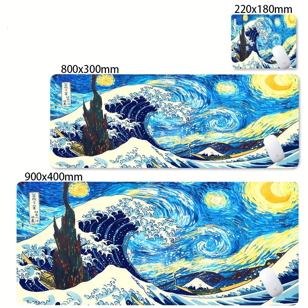 Great Wave Large Gaming Mouse Pad XXL Gamer Big Deskmat for Office Computer Table NonSlip Gaming Carpet