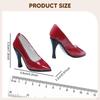 1/4 BJD Doll Shoes High Heels Model Accessories Realistic Miniature Heeled for
