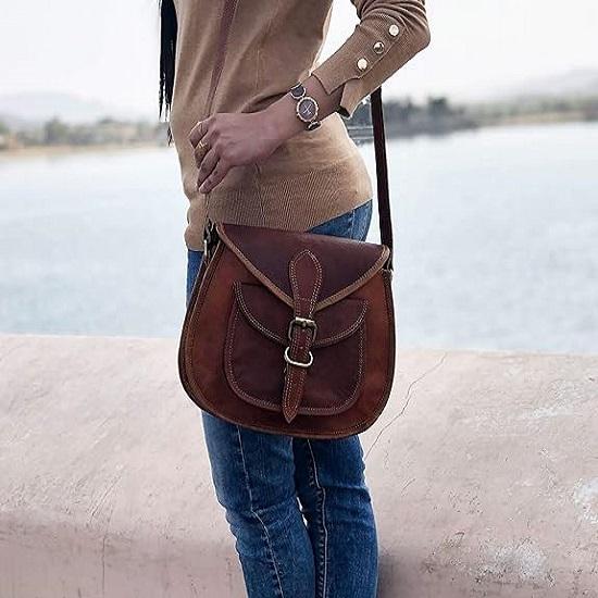 Женская сумка через плечо ручной работы в винтажном стиле из натуральной кожи, сумка через плечо, женская сумка-тоут, сумки для путешествий