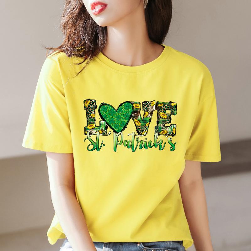 Толстовки с термопереносом на день Святого Патрика, Parches Ropa Diy, наклейка на одежду, футболка с теплопередачей, термонашивка для одежды для кукол для домашних животных