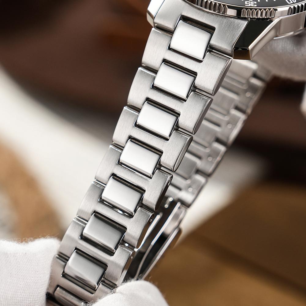 Militado ML25 Quartz Watch VH31 Sweep Second Movement Men's Retro Watch Sapphire Crystal Luminous 200M Waterproof Dive Watches