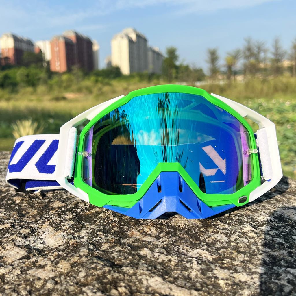 Очки для мотокросса WJL, очки для мотоциклистов, солнцезащитные очки, MTB MX ATV, силиконовые противоскользящие, высококачественные, ветрозащитные очки для велоспорта