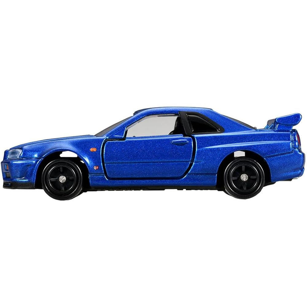 Takara Tomy Tomica Reborn Nissan Skyline GT-R (R34) Металлическая игрушечная машинка для детей от 3 лет