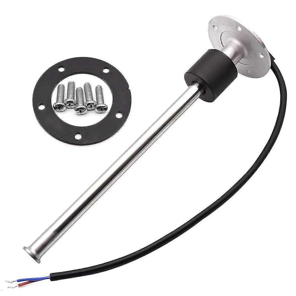 Marine Fuel Sending Unit Boat Fuel Tank Sender, 240-33ohms 10" (250mm) Stainless Steel Gas Sensor Water Fuel Gauge Sender For Boat Car Truck Vehicle-s