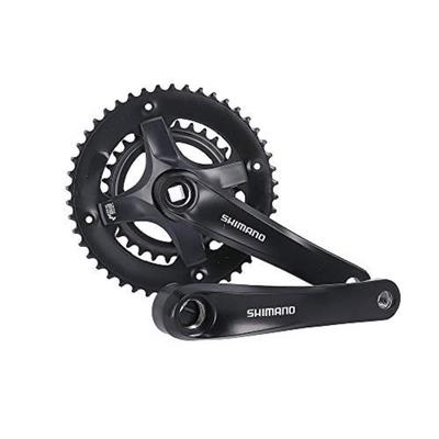 Система шатунов Shimano FC-TY501-2, 8/7 скоростей, без защиты цепи, 170 мм, 46x30T.