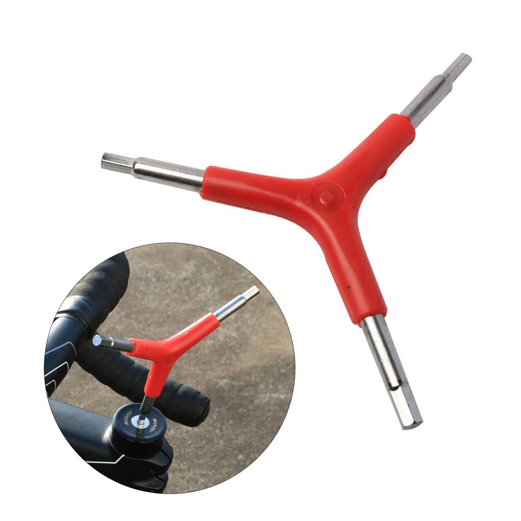 Портативный инструмент для ремонта велосипедов Y-образный 3-сторонний 4/5/6 мм велосипедный шестигранный ключ набор внутренних шестигранных ключей велосипедный динамометрический ключ