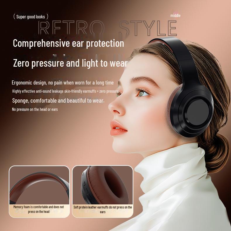 Ретро-гарнитура Bluetooth DR58: По-настоящему беспроводная конструкция с очень длительным сроком службы батареи и шумоподавлением.