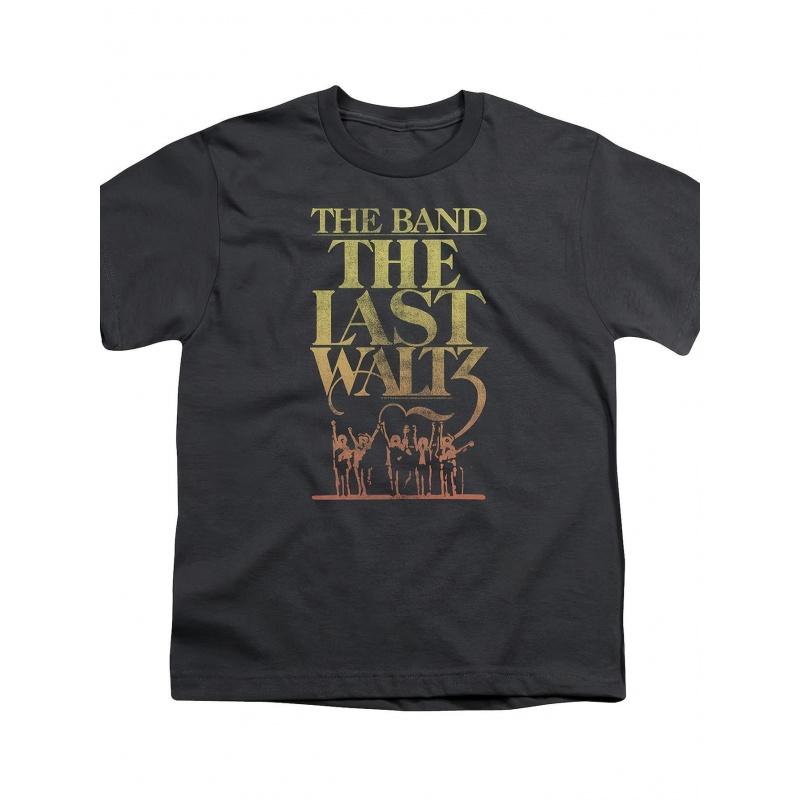 Men'S Heavyweight 100% Cotton Vintage The Band The Last Waltz Graphic T-Shirt - Retro Rock Concert Tee with Musician Band Members & Song Titles -