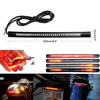 48 Smd Led Motorcycle Motorbike Tail Brake Stop Turn Signal Strip Stop Light