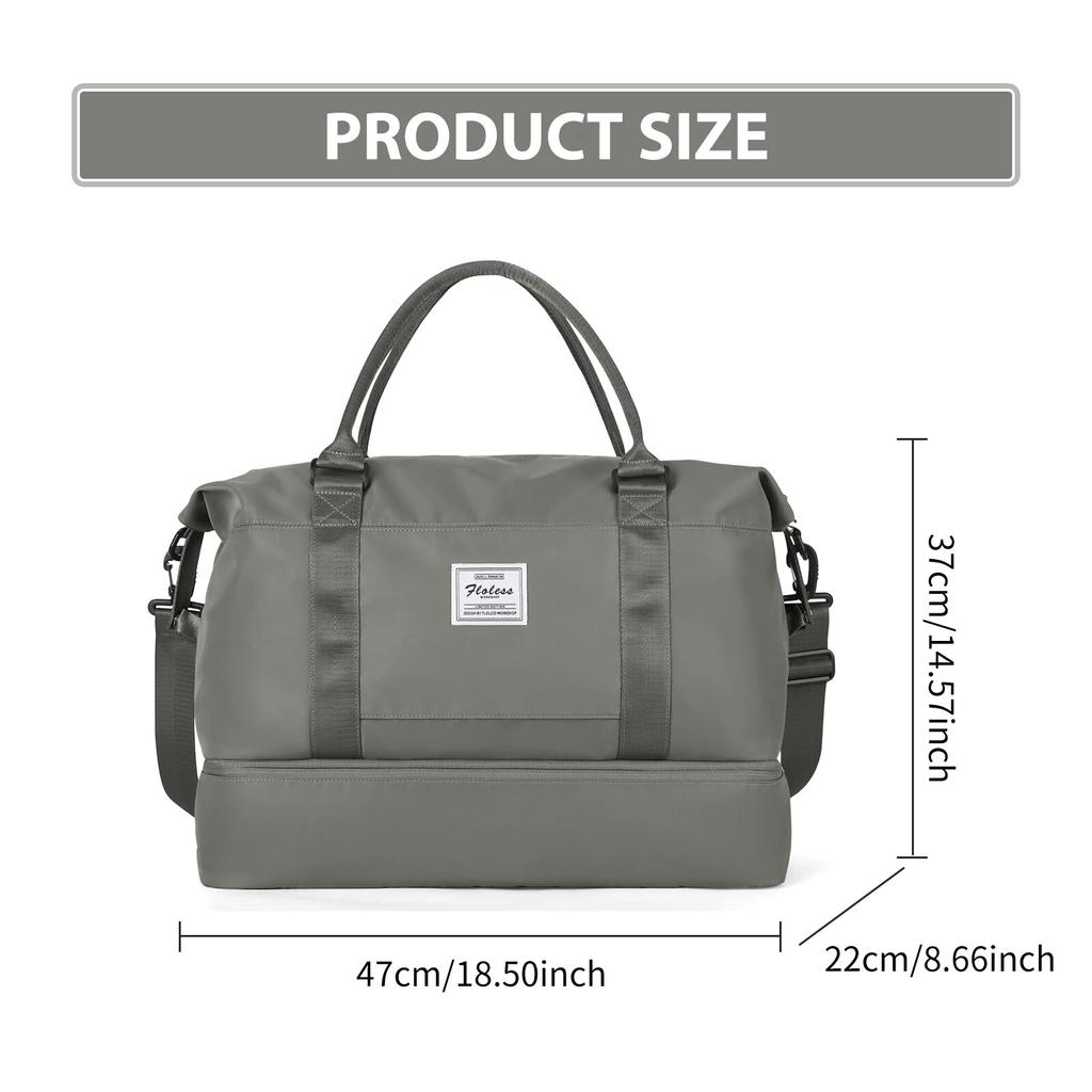 Дорожная сумка с отделением для обуви, спортивные сумки, сумка для отдыха на плечо для женщин, сумка для багажа на плечо