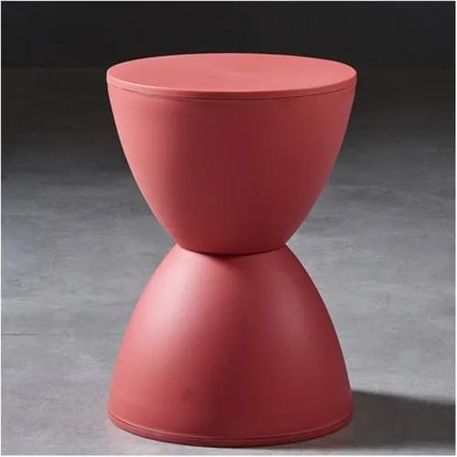 Пластиковый табурет, прикроватный столик, креативный дизайн, песочные часы, модная сменная обувь, круглая пирс, мебель для дома