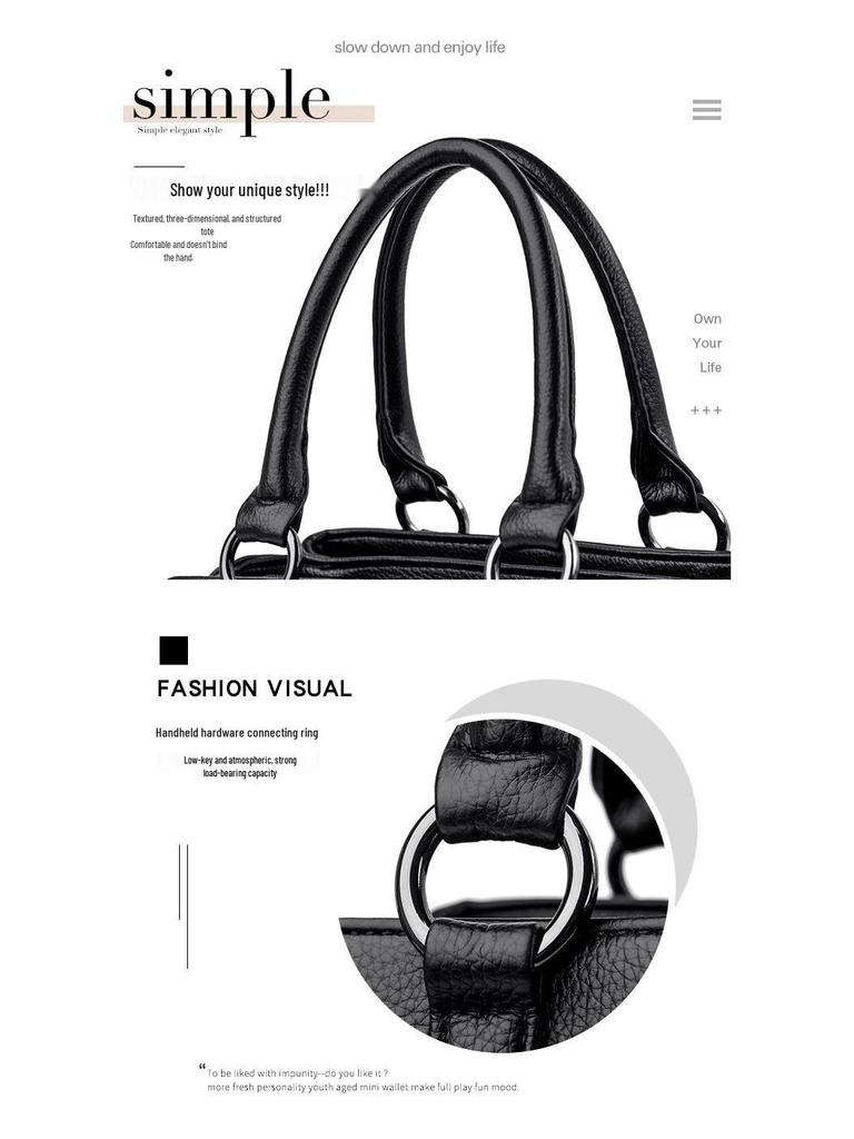 Стильная женская сумка 2023 года большой вместимости - Идеально подходит для мам среднего возраста, на одно плечо, кроссбоди