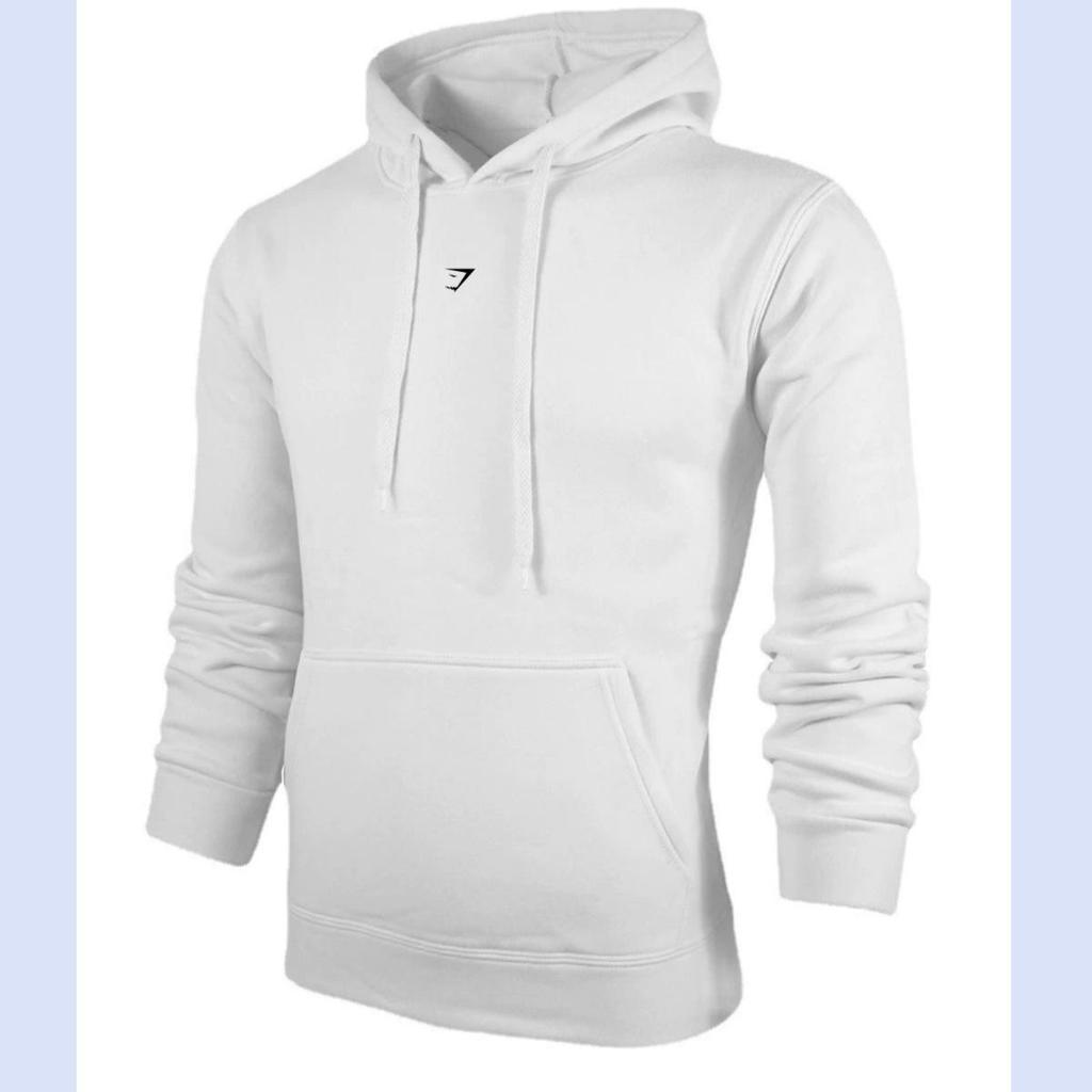 Худи Gymshark Shark: Теплый, Повседневный, Свободный крой, Мягкий (ворсистый), Опущенное плечо, Осень/Зима.