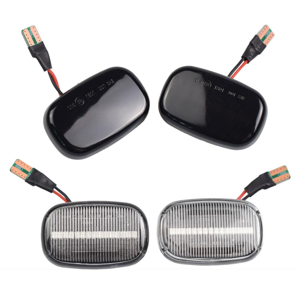 Светодиодные динамические боковые габаритные указатели поворота для Toyota Celica T20 23 Corolla Caldina Avensis Starlet Prius Fielder Verso Runx