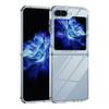Прозрачный акриловый чехол-бампер для телефона Samsung Galaxy Z Flip 3 4 5 5G Flip5 ZFlip5, противоударная прозрачная задняя крышка