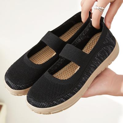 Женская обувь с мягкой подошвой не утомляет ноги. Летние новые старые пекинские тканевые туфли женские дышащие детские универсальные с одной педалью