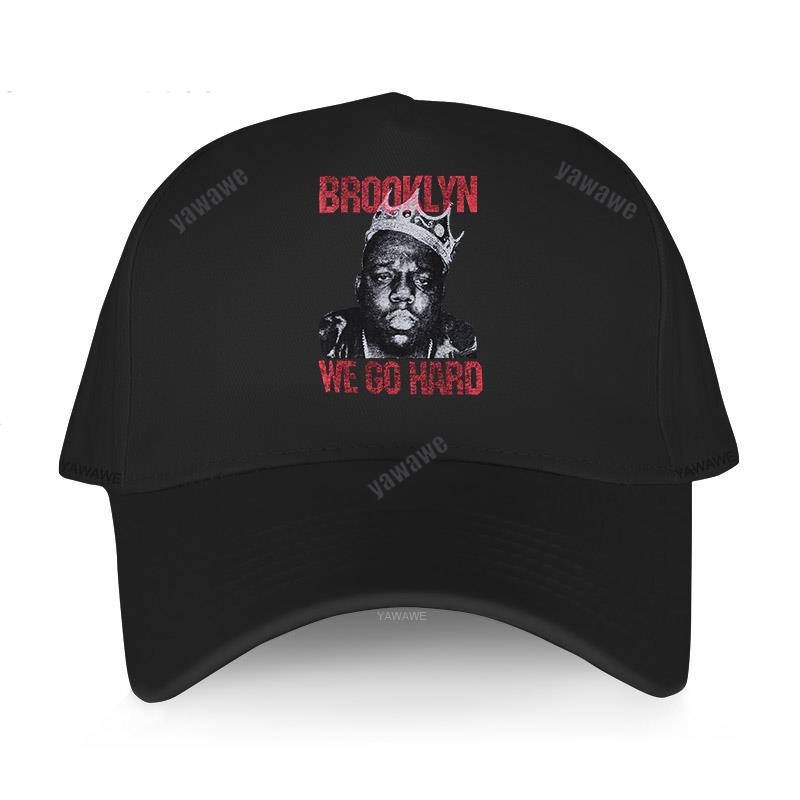 Бейсболка весна-лето однотонная шляпа от солнца NOTORIOUS BIG - GO HARD BROOKLYN BIGGIE SMALLS RAP унисекс хлопковая кепка Snapback для подростков