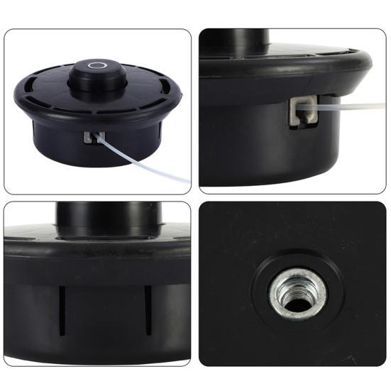 Universal String Grass Trimmer Head Lawn Mower Wired Trimmer Blade Replacement Weed Eater Attachment Head Weedeater Accessories