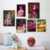 Just Here For The Cake Girl Gang Poster Colorful Eclectic Vintage Funny Art Canvas Painting Print Wall Picture For Bedroom Decor