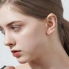 GEIGER Jewelry 14K GF Simple Twist One-Touch Earrings GIGFEE002