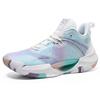 Мужская и женская обувь Сетчатые баскетбольные кроссовки Дышащие и модные Светящиеся Износостойкие Амортизирующие Тренировочные кроссовки для пар