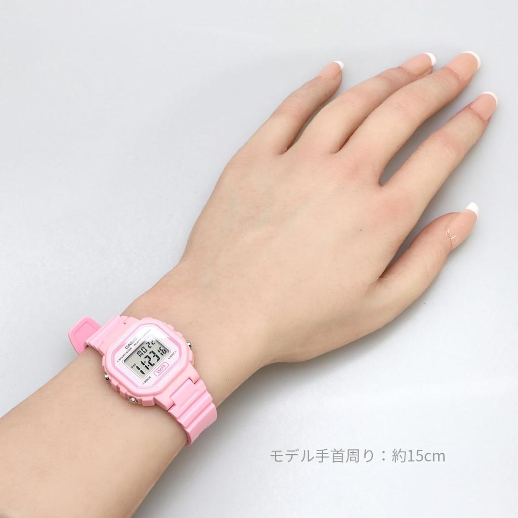 CASIO Цифровые наручные часы Пастельные Международная модель LA-20WH-4A1, Женские, Девочек, Детей, Розовые, [Б/У]