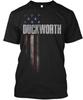 Fashionable Duckworth Family American Flag T-Shirt Made In USA Size S To 5XL