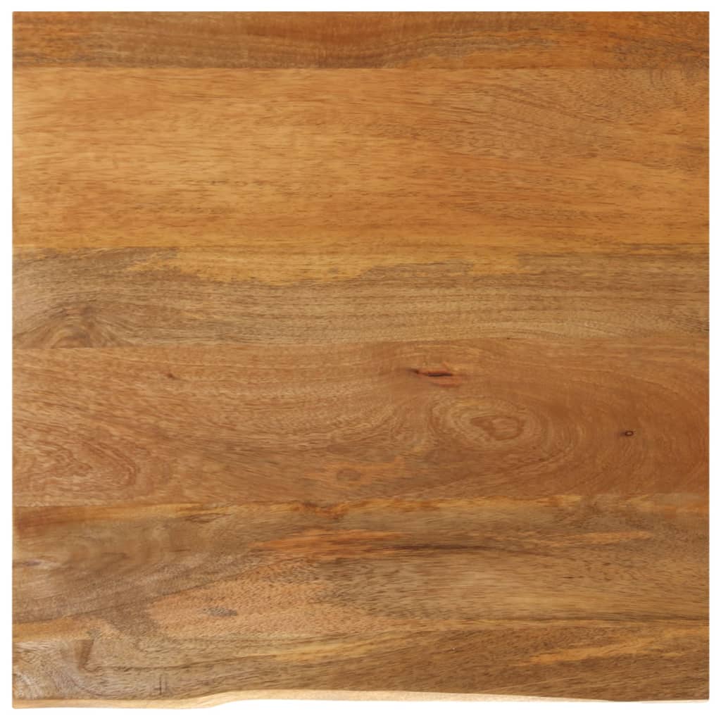 Vidaxl Blat Stołu Z Naturalną Krawędzią, 60X60X2,5 Cm, Drewno Mango