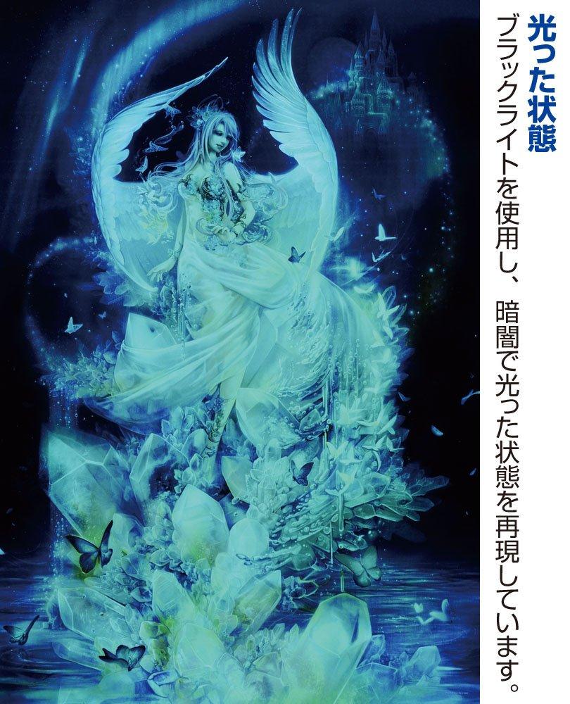 Пазл Crystal 1000 деталей «Богиня Мидзуми Манъё» (49x72см)