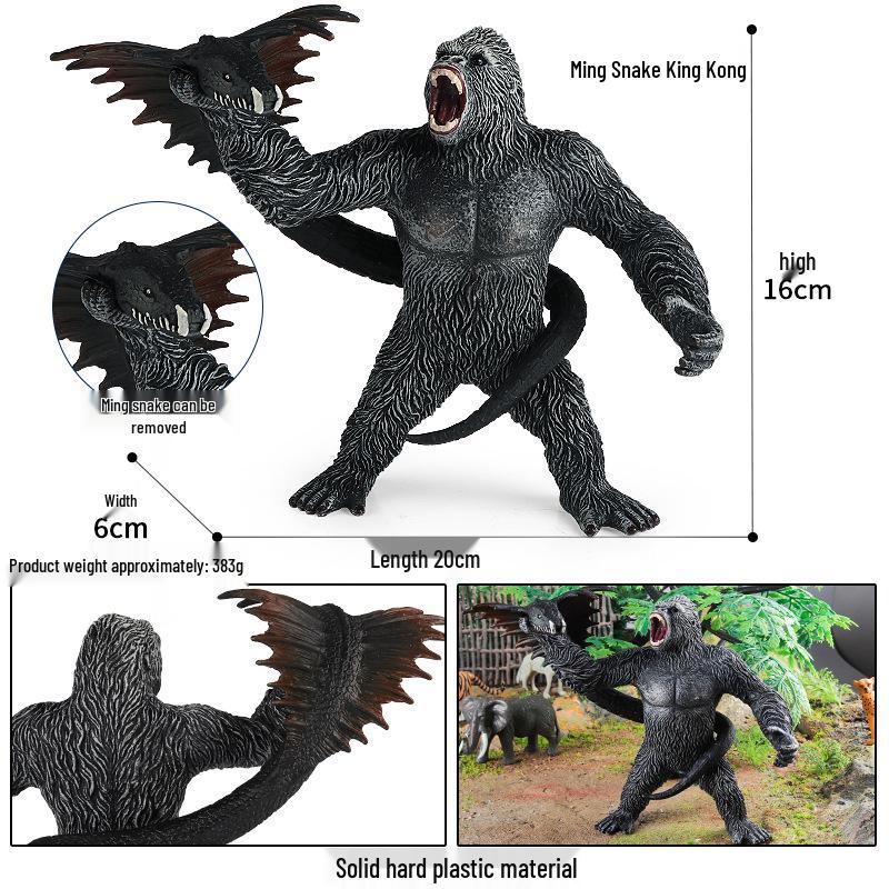 Dinosaur & Dragon Plastic Toy Set: Mythical Animal Figures for Kids