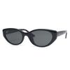 Ray-Ban RB4457D 6677/87 (55) Black Dark Gray Bio-Based Sunglasses