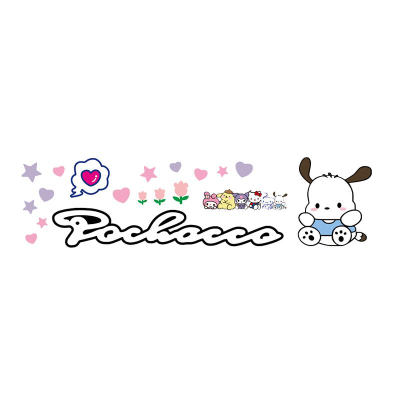 SKCW6 Sanrio Car Body Decoration Stickers Kawaii Cartoon Decal For Hyundai Volkswagen Toyota BMW Honda Jaguar Cadillac Alfa Romeo KIA
