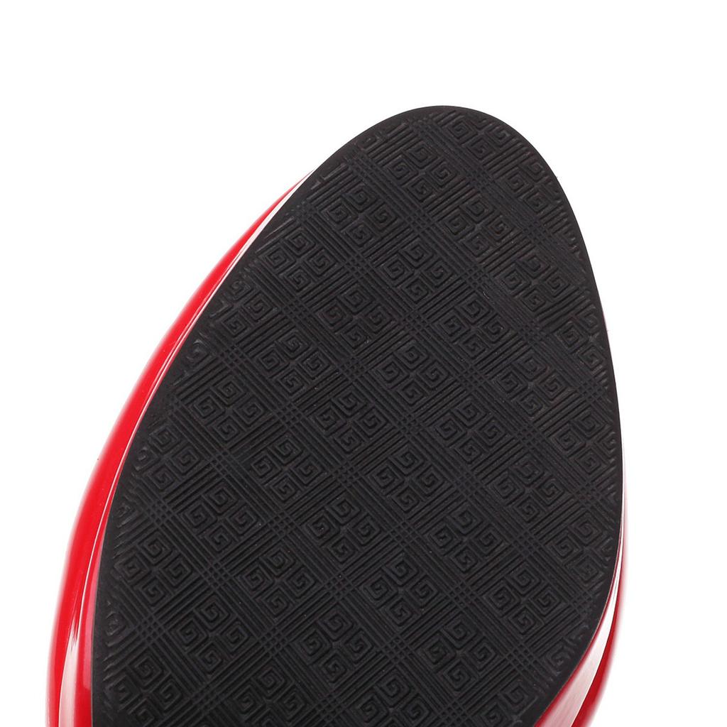 Women Ankle Strap Spike High Heels Bow Platform Round Toe Pumps Glossy Patent Leather Summer Autumn Sweet Lolita Shoes