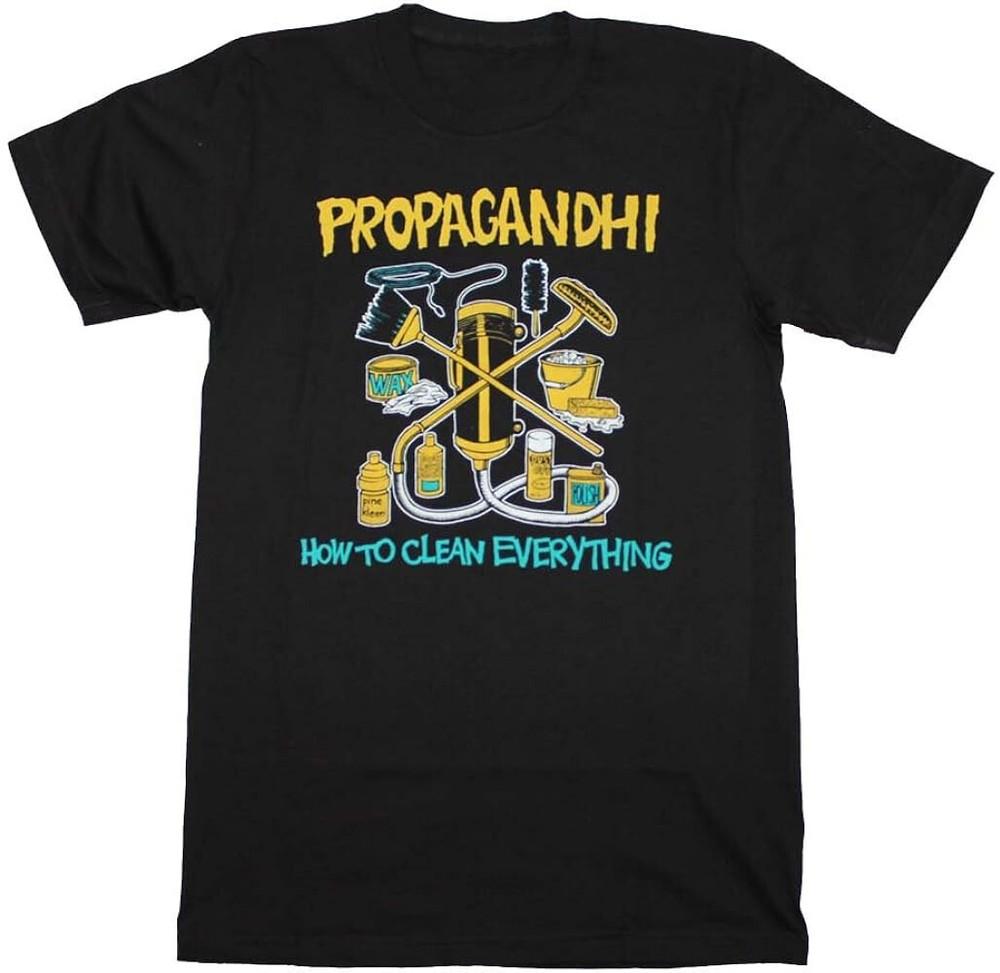 Propagandhi Mens How to Clean Everything TShirt Unisex T-Shirt