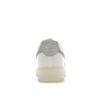 Nike Air Force 1 07 Essential Silver Swoosh Женские кроссовки White Summit-White Metallic-Silver DQ7569-100