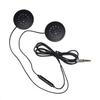 Motorcycle Motorbike Helmet 3.5mm Wire Control Music Headphone Headset with Mic