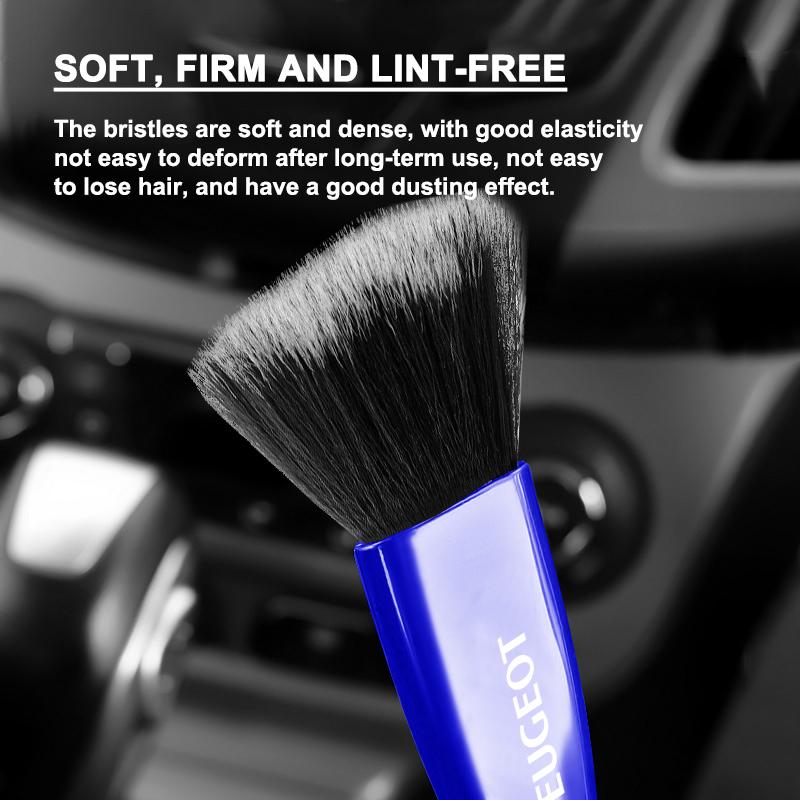 Car Air Conditioning Air Outlet Cleaning Dust Removal Soft Brush Cleaning Tool For Peugeot 308 408 508 RCZ 208 3008 2008 206 207 108 406 407 408 206