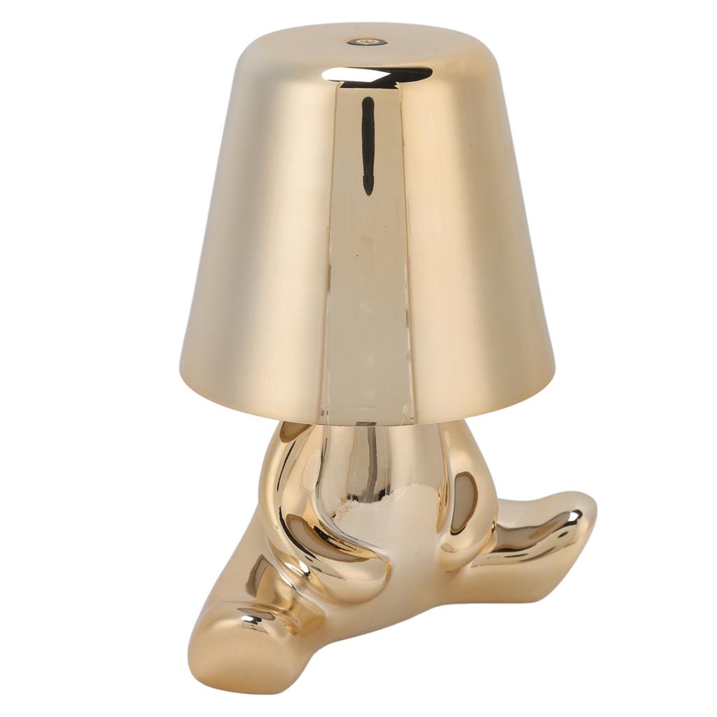 Ночник 3 цвета света, бесступенчатая регулировка яркости, сенсорное управление, USB-перезаряжаемый прикроватный светильник