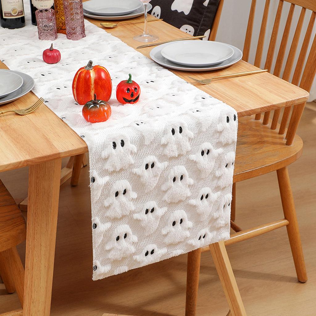 Halloween Tablecloth, Three-dimensional Table Flag Tablecloth, Family Gathering Tablecloth Decoration
