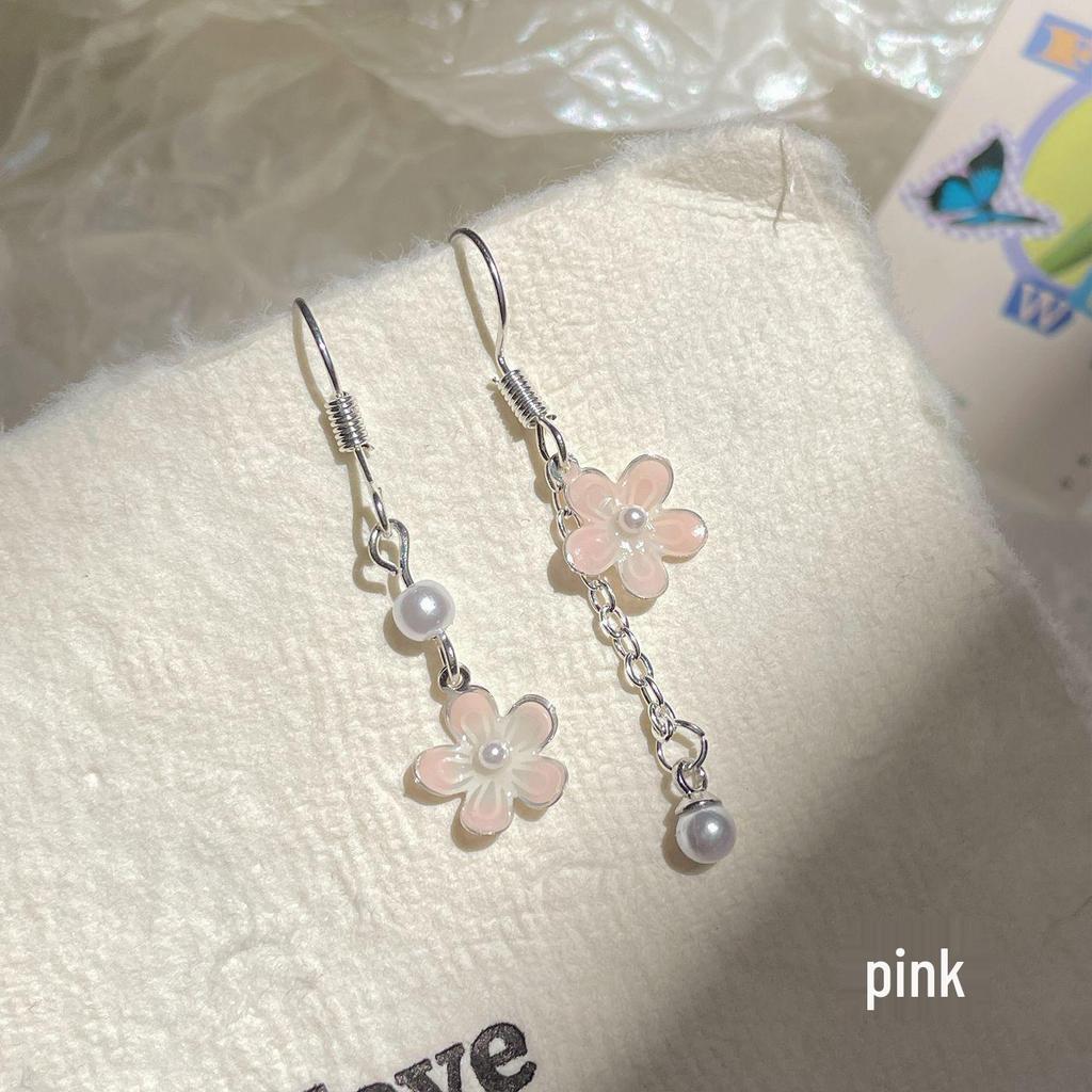 Весенне-летние женские серьги-кисточки с градиентным цветком феи - Красочный и изысканный дизайн