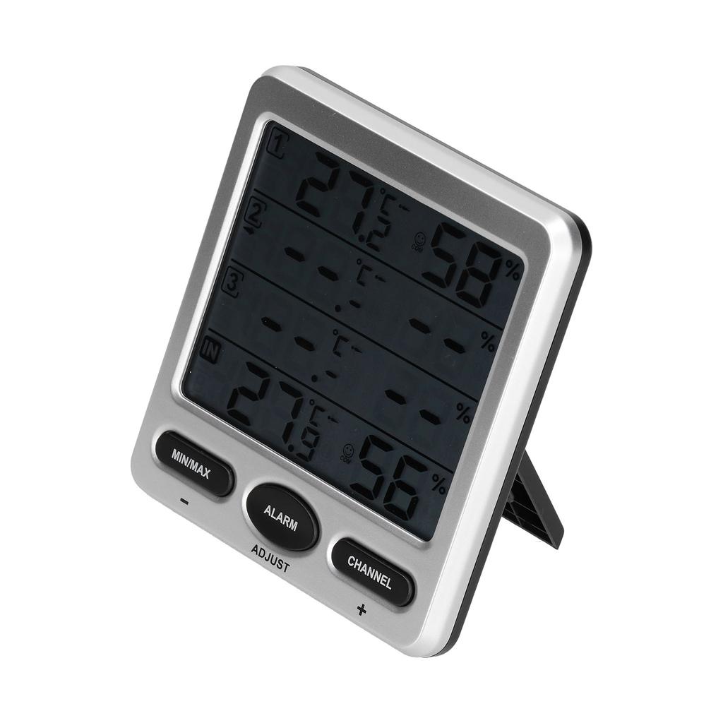 Измеритель влажности и температуры, ЖК-цифровой термометр-гигрометр с 3 дистанционными датчиками TSWS10
