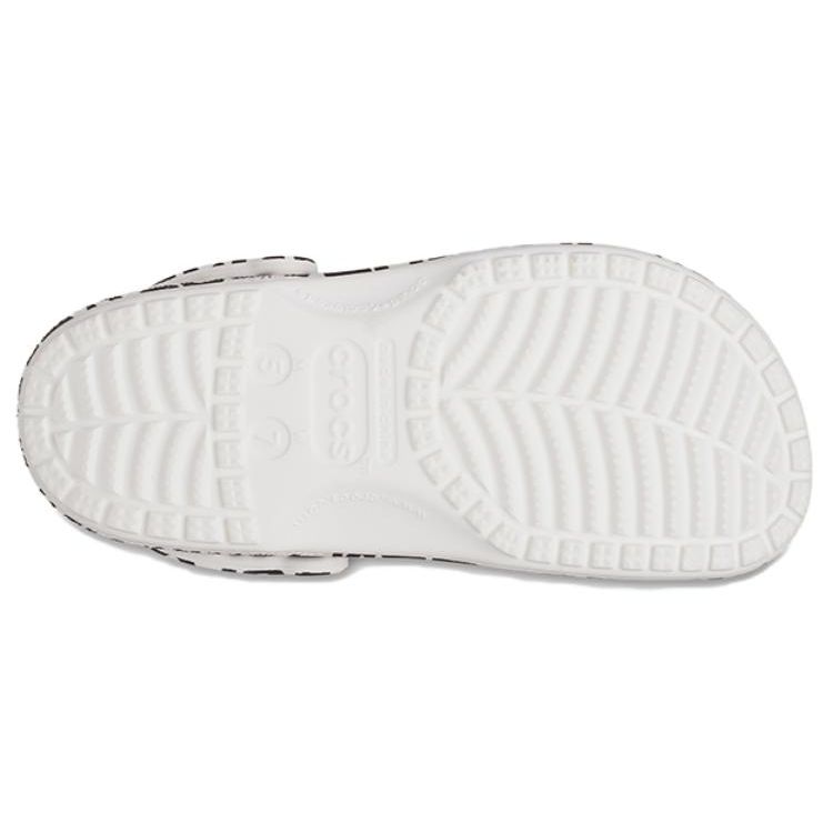 Crocs Eva Fashion Универсальные клоги Унисекс Обувь Черный Белый 210805-100