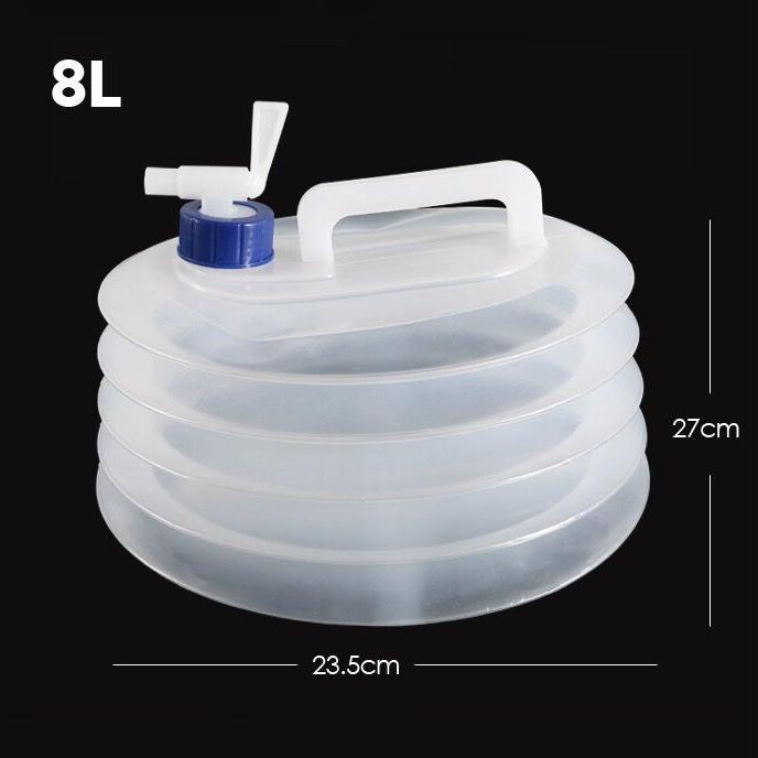 5L-15L складная сумка для воды на открытом воздухе, складные контейнеры для воды для кемпинга, многофункциональная телескопическая бутылка для воды для питья