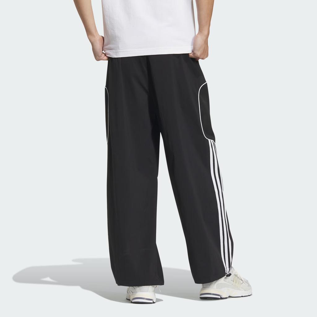 Adidas Originals 3-Stripes Colorblock Joggers Men Pants Black JE3478
